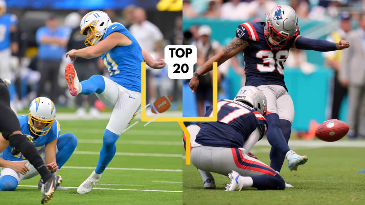 Top 20 NFL Kickers Through Week 10 of the 2025 Season Top 20 NFL Kickers Through Week 10 of the 2025 Season